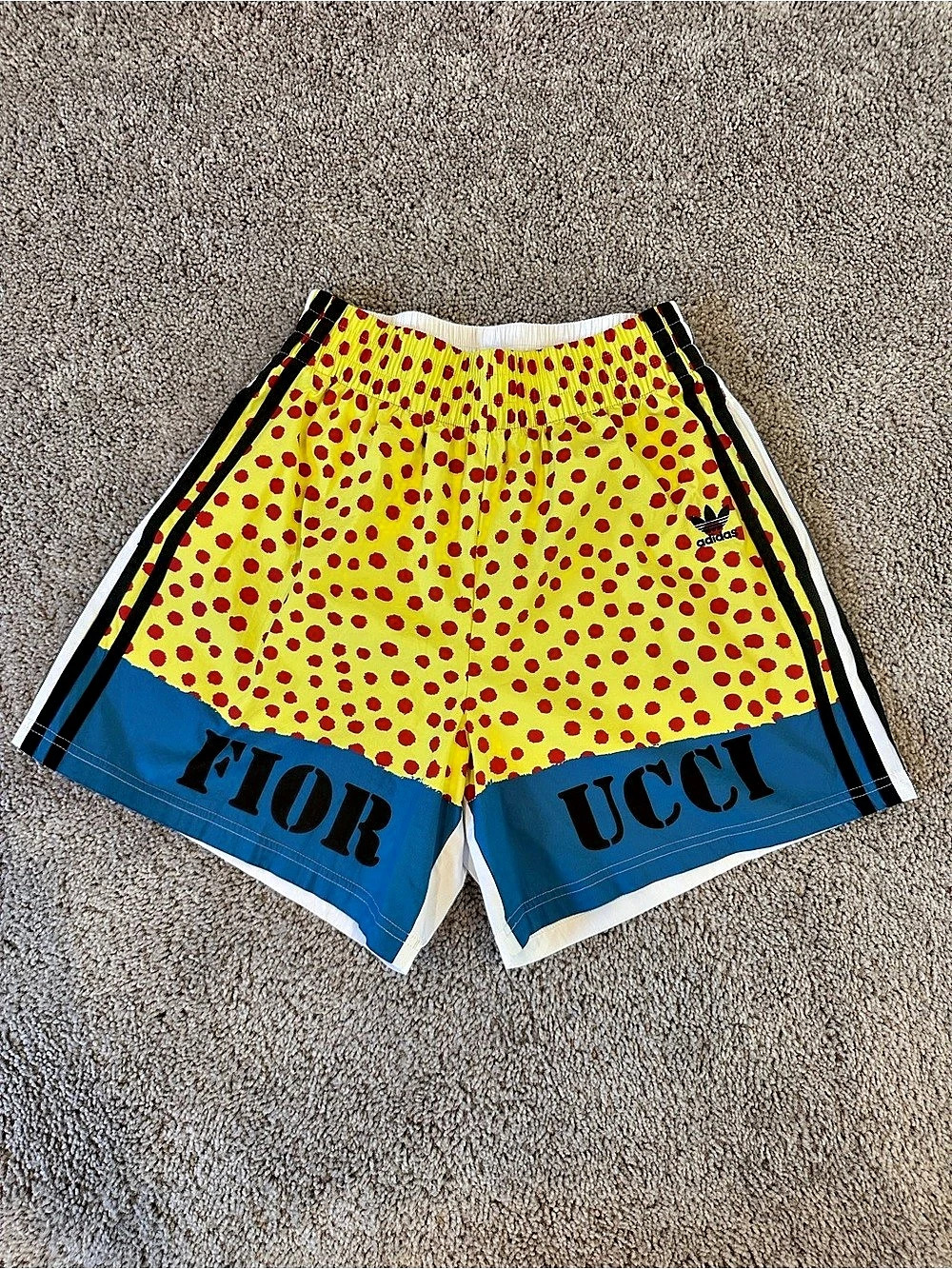 Adidas Originals x Fiorucci Graphic Shorts - Size Small